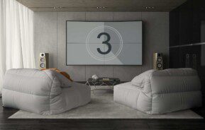 Sala de cinema em casa - Decoração