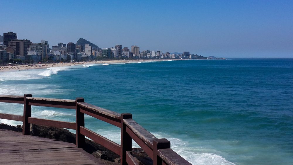 Foto que ilustra matéria sobre os Bairros mais seguros do Rio de Janeiro mostra o mirante do Leblon.