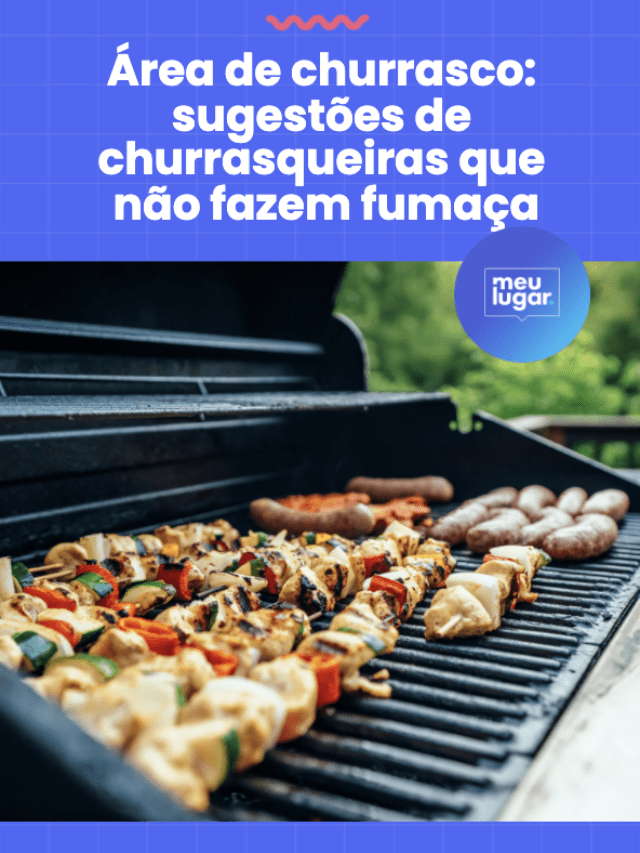 Área de churrasco: sugestões de churrasqueiras que não fazem fumaça