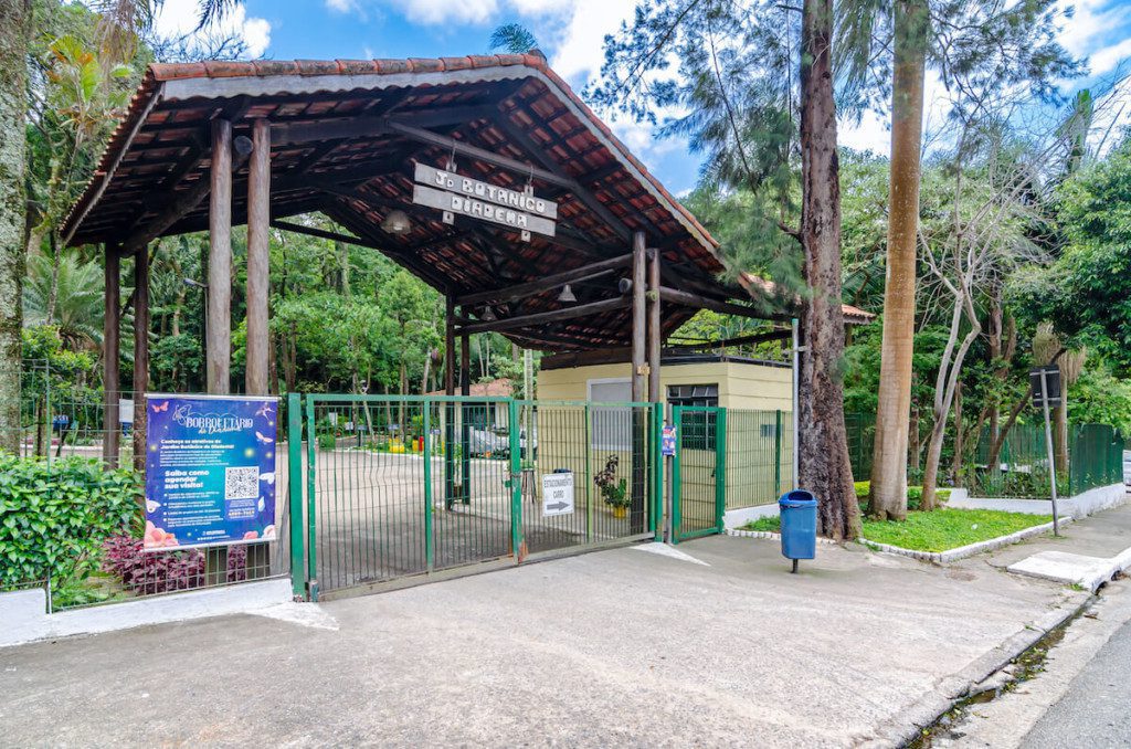 Foto que ilustra matéria sobre bairros Diadema mostra o Jardim Botânico de Diadema