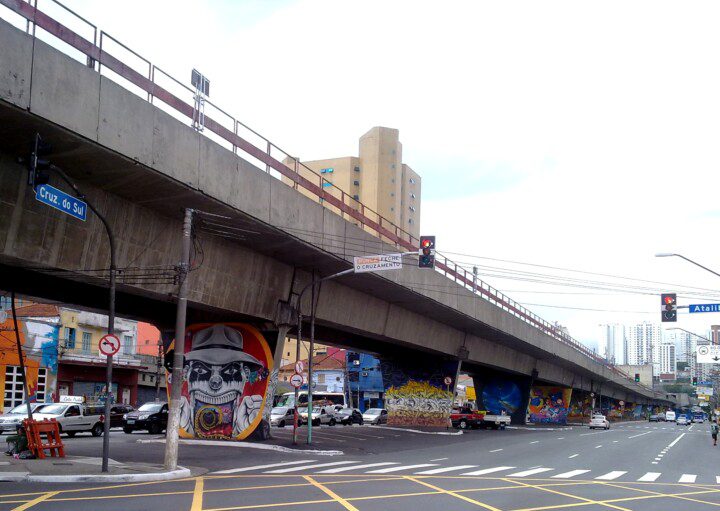 Museu Aberto de Arte Urbana de São Paulo, Santana, Zona Norte de São Paulo, Brasil.