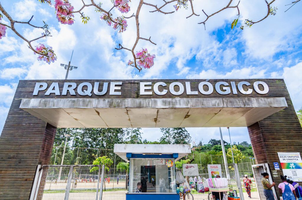 Foto que ilustra matéria sobre parque em Diadema mostra o Parque Ecológico