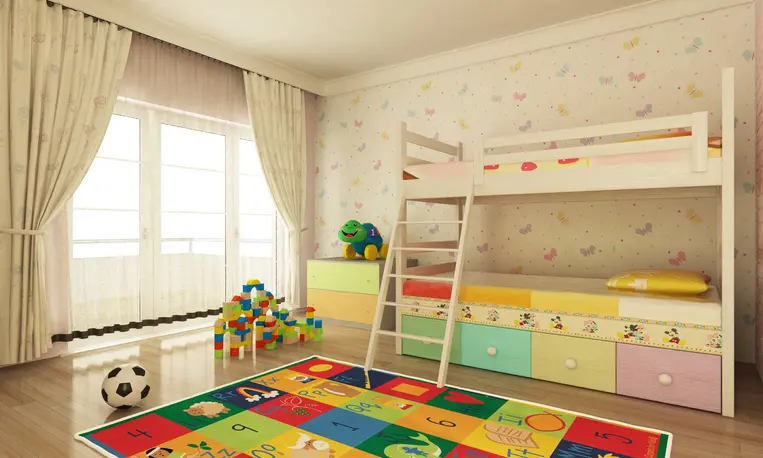 Foto de quarto infantil.