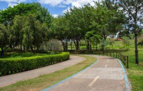 Foto que ilustra matéria sobre Parque Cidade Jundiaí mostra o Parque da Cidade