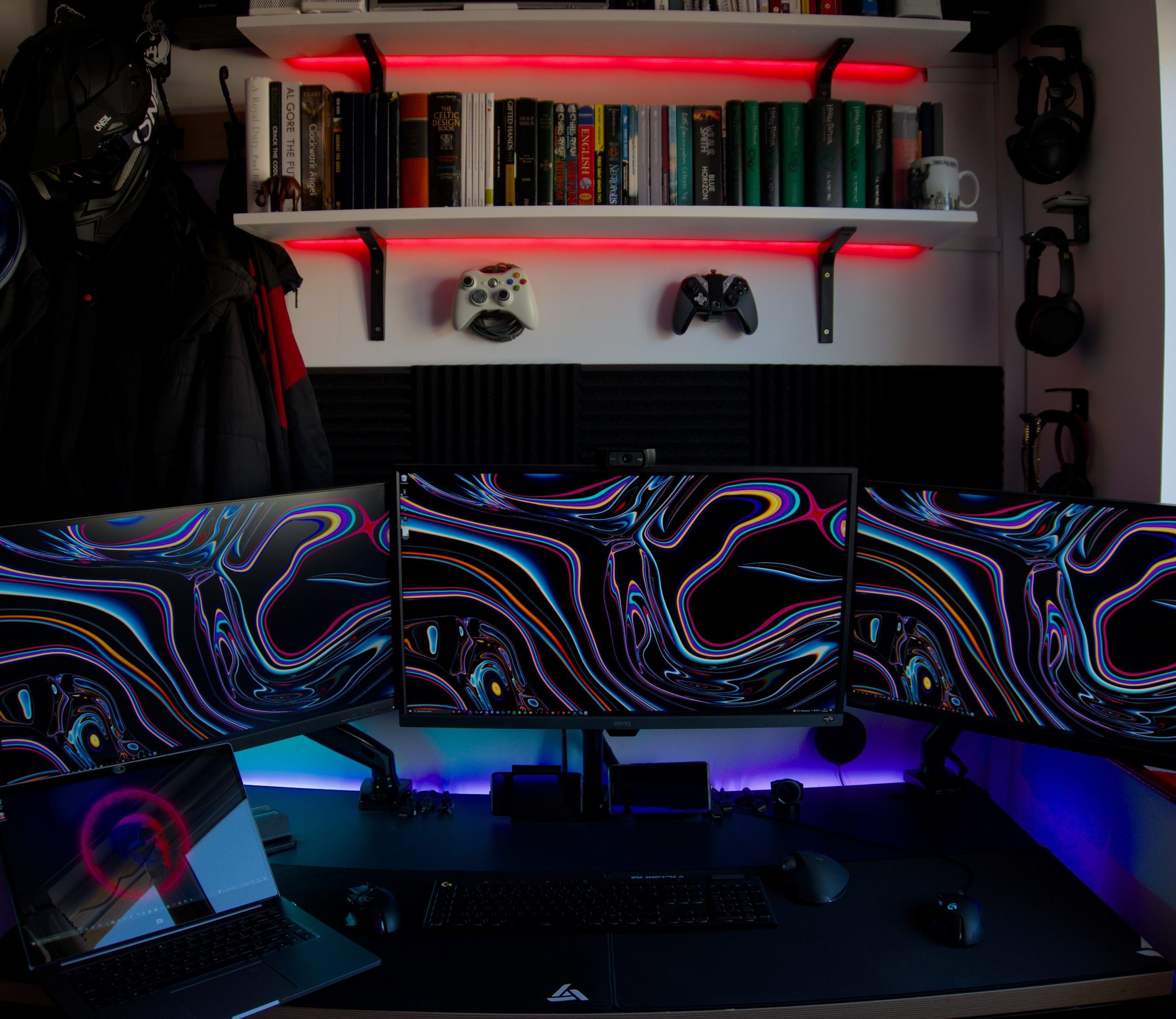 Aproveite os próprios elementos dos videogames como decoração.