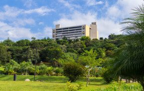 Foto que ilustra matéria sobre morar em Jundiaí mostra o Jardim Botânico em Jundiaí