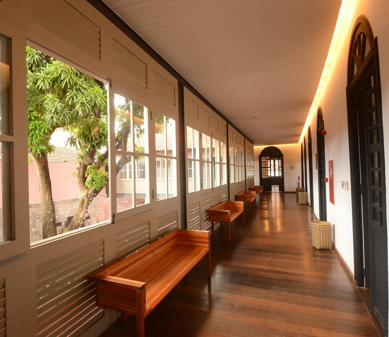 Parte interna do Memorial Minas Gerais Vale