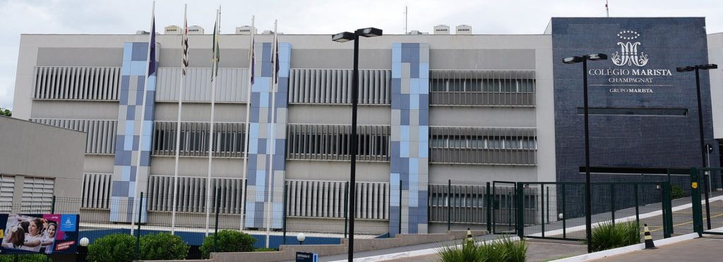 Foto que ilustra matéria sobre escolas em Ribeirão Preto mostra o prédio onde funciona o Colégio Marista Champagnat.