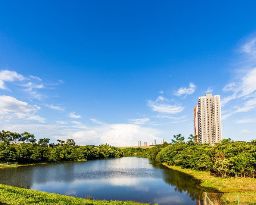 Imagem que ilustra matéria sobre parques em ribeirão preto mostra o Parque Jardim Olhos D'água