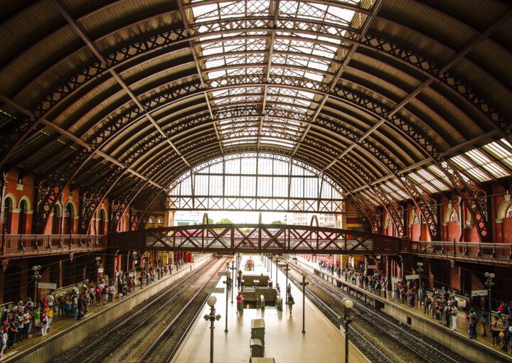 Foto que ilustra matéria sobre Estação da Luz mostra a visão panorâmica do Edifício da Estação da Luz