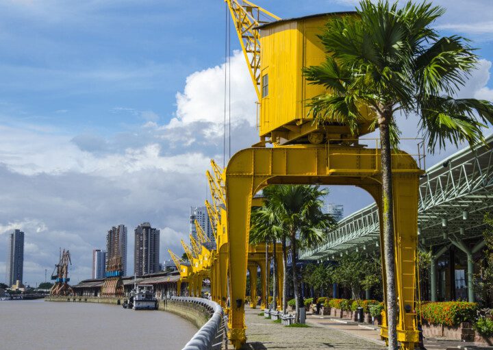 Imagem da cidade de balém, no Pará.