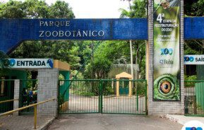 Fachada do Zoológico de Salvador.