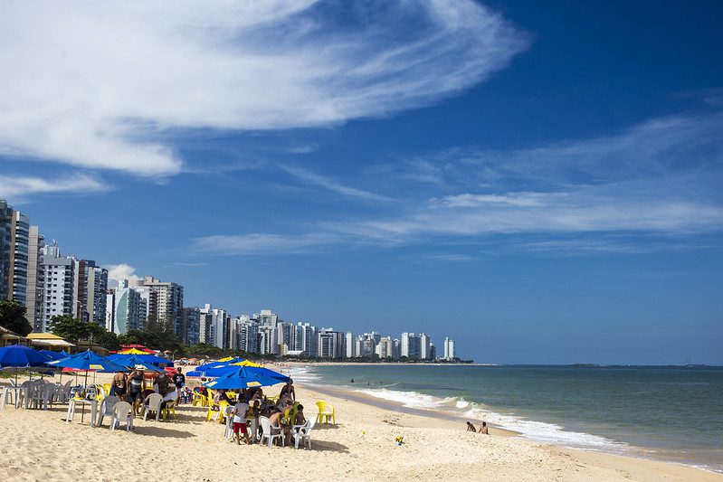 Praia da Costa.