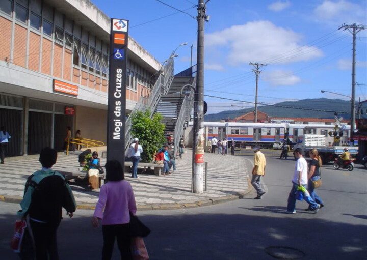 Entrada da Estação Mogi das Cruzes