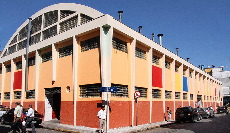 Fachada do Mercado Municipal de Mogi das Cruzes