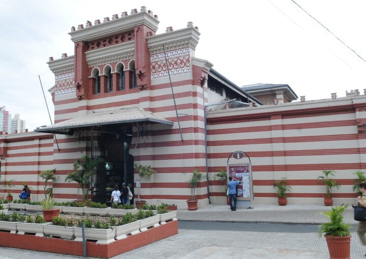 Fachada do prédio do Mercado Municipal de Campinas