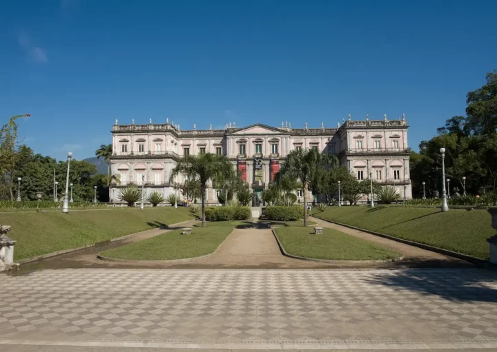 Museu Nacional, na Quinta da Boa Vista.