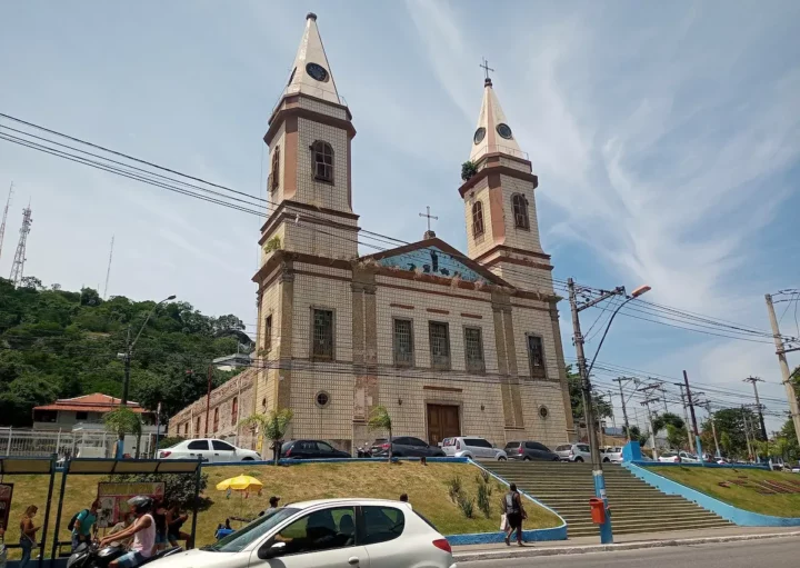 Fotografia da igreja Matriz em São Gonçalo.