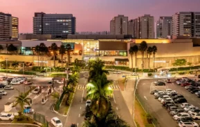 Foto que ilustra matéria sobre Shoppings no ABC mostra a fachada do ParkShopping São Caetano (Foto: Divulgação Multiplan)