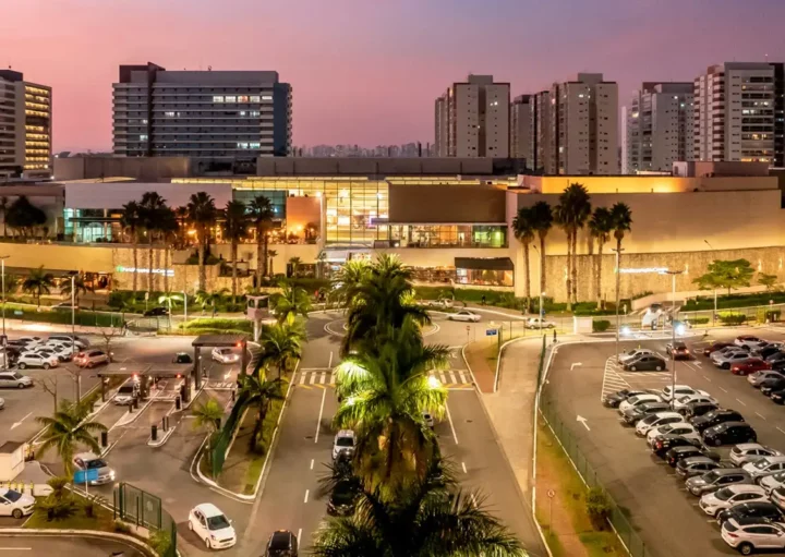 Foto que ilustra matéria sobre Shoppings no ABC mostra a fachada do ParkShopping São Caetano (Foto: Divulgação Multiplan)