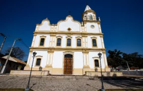 Foto da igreja matriz de santana de parnaíba