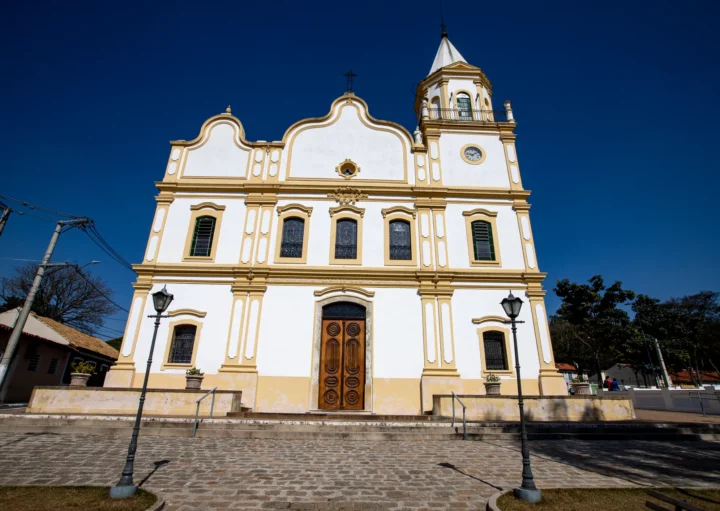 Foto da igreja matriz de santana de parnaíba