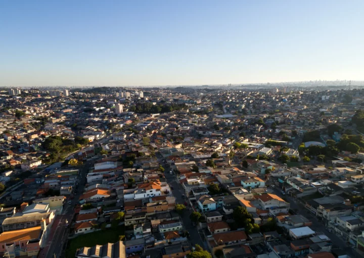 Foto do bairro Itaquera que fica localizado na zona leste de São Paulo.