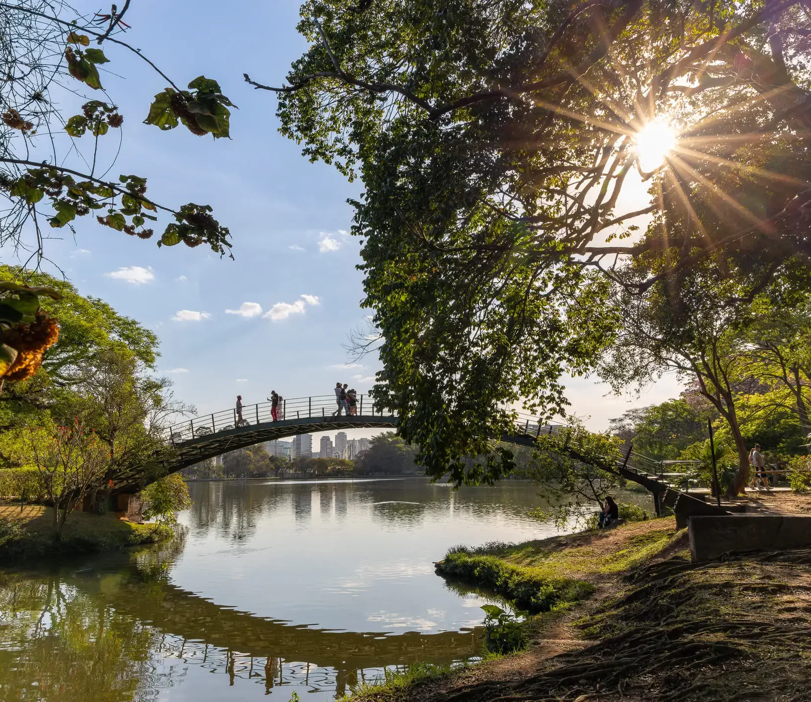 O Parque Ibirapuera é um dos parques urbanos mais visitados da América Latina