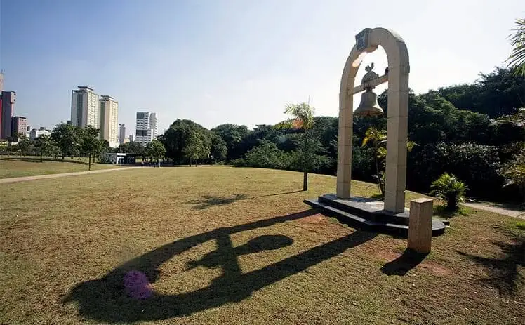 Imagem da paisagem do Parque da Juventude, em São Paulo, para ilustrar matéria sobre parque na zona norte de São Paulo