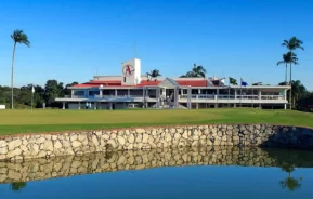 Foto que ilustra matéria sobre clubes em Guarulhos mostra a sede do Arujá Golf Clube (Foto: Divulgação)