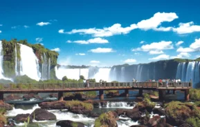 Imagem do Parque Nacional do Iguaçu para ilustrar matéria sobre os principais parques nacionais do Brasil
